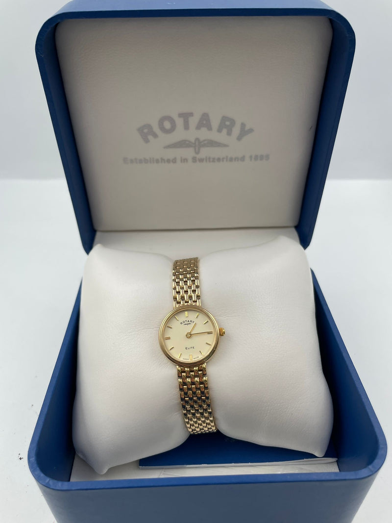 Rotary Elite Gold Watch