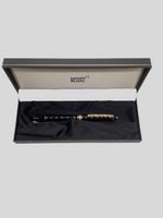 Mont Blanc Classique Fountain Pen, Gold and Black