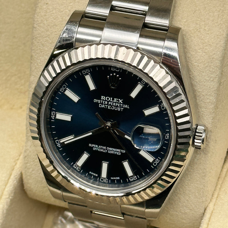 Rolex Datejust 41mm Blue dial