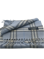 Burberry Blue Muffler Scarf