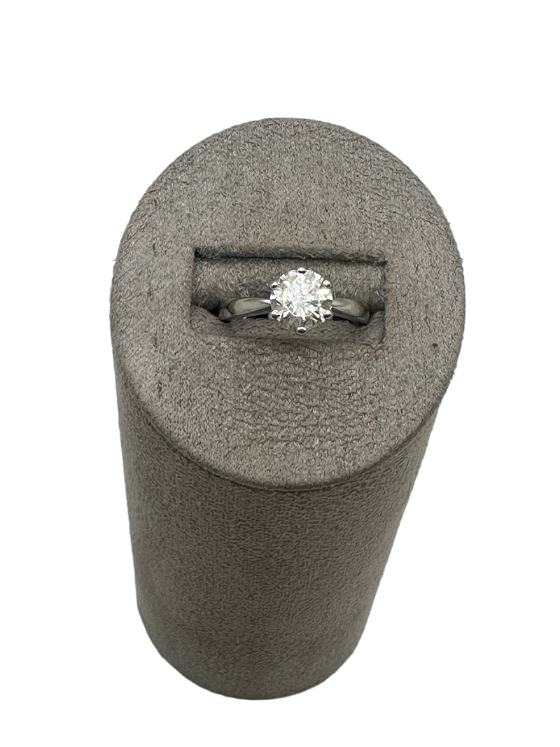 Platinum Solitaire Diamond Ring