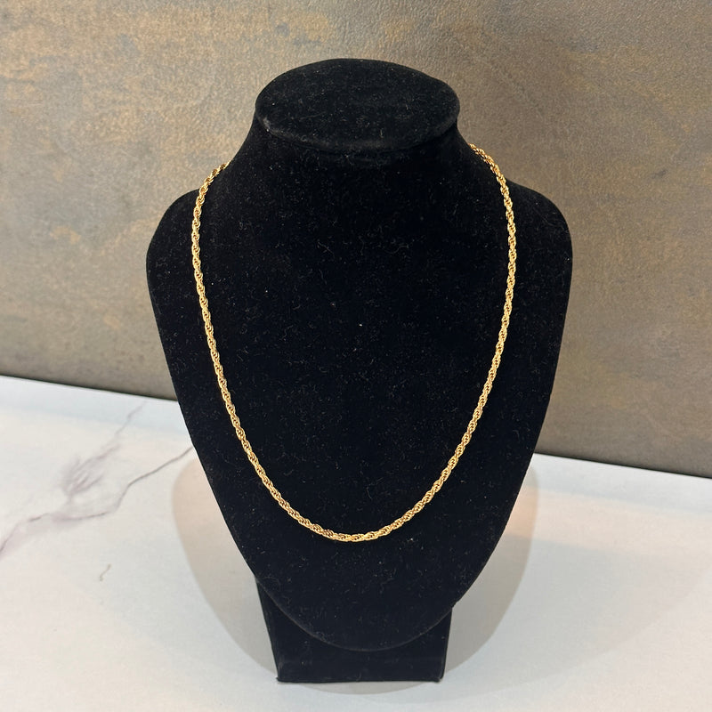 9ct Gold Rope Chain