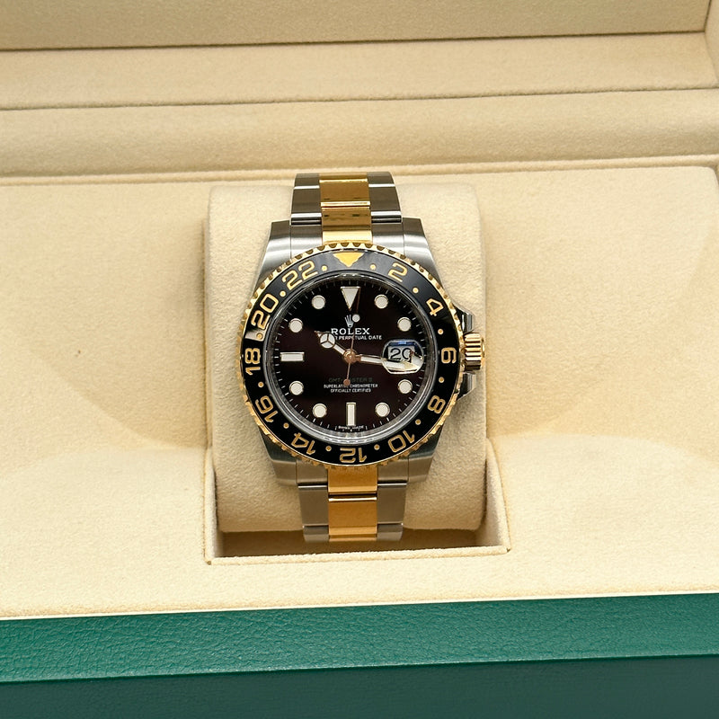 Rolex GMT II Steel And Gold