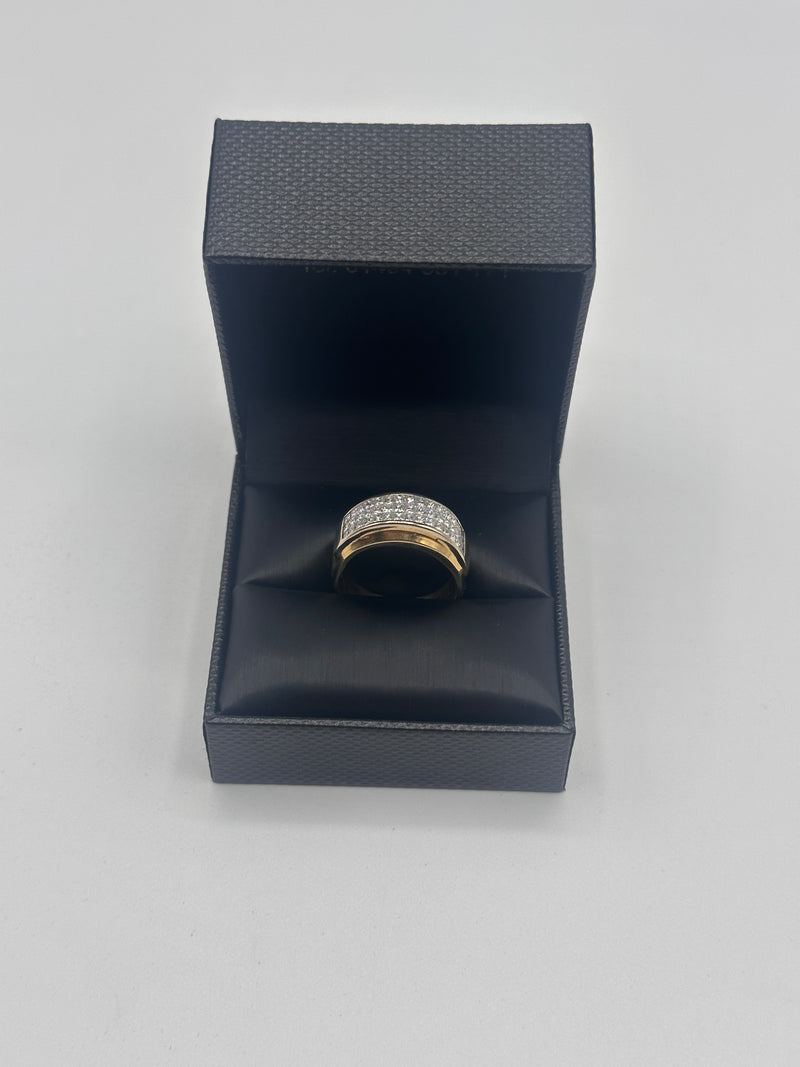 Gold And Diamond Men’s Ring