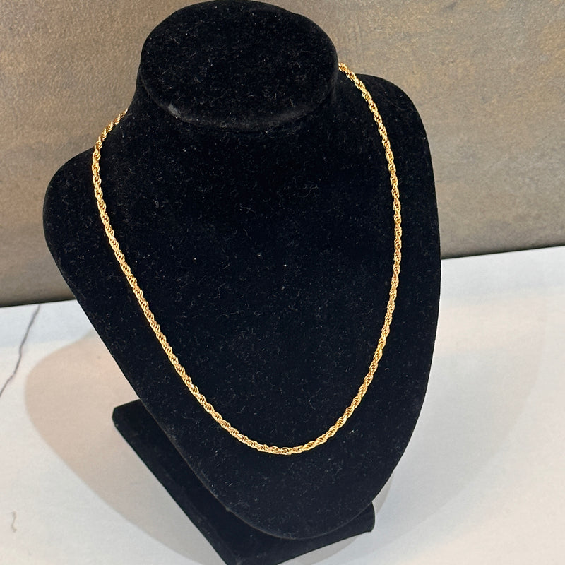 9ct Gold Rope Chain