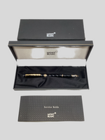 Mont Blanc Classique Fountain Pen, Gold and Black