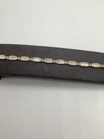 Baguette Cut Diamond Bracelet