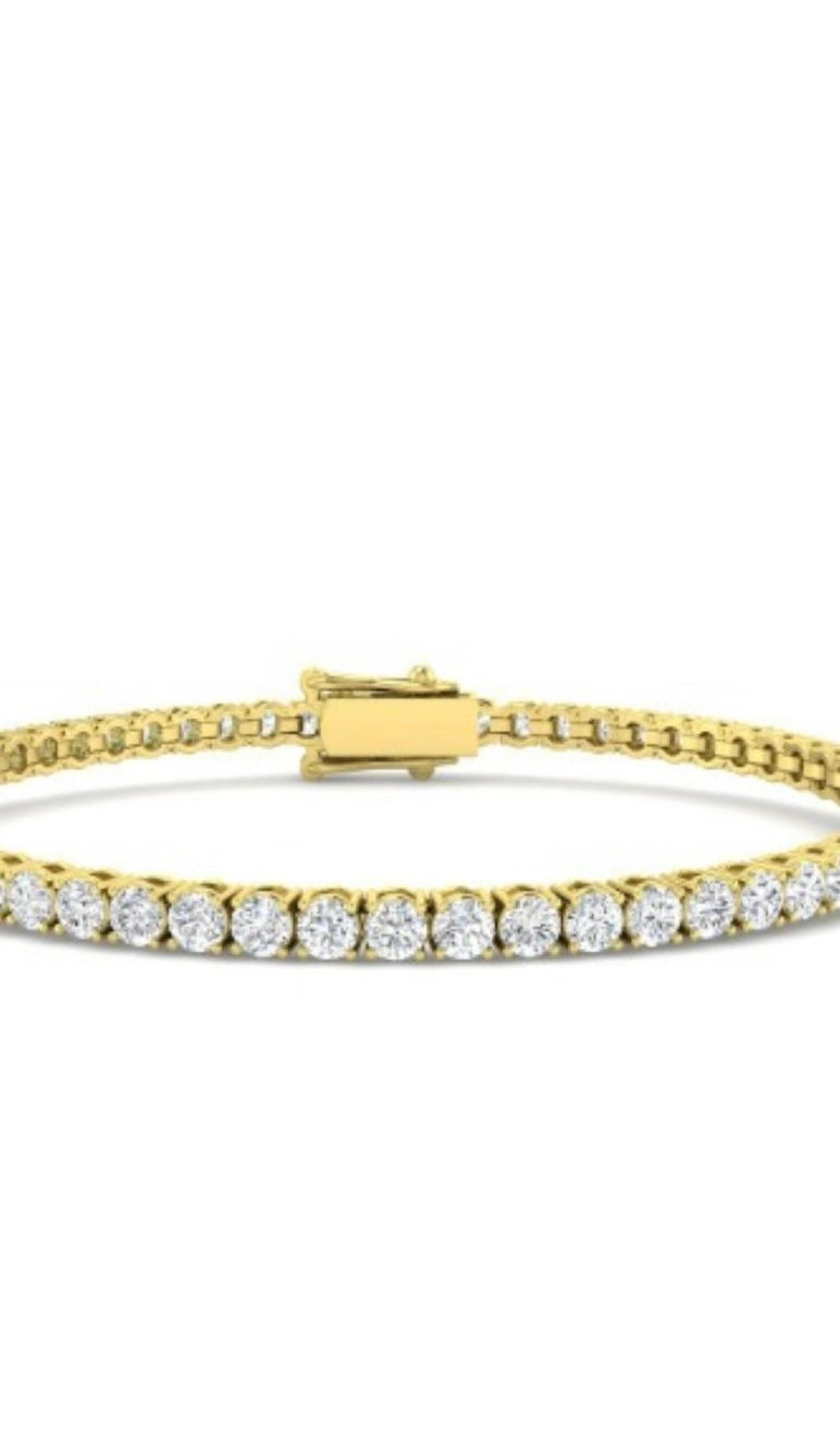 Diamond Line Bracelt