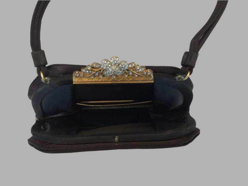 Black Nat Lewis Vintage Carry all Purse