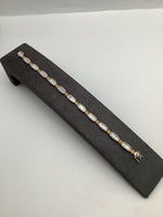 Baguette Cut Diamond Bracelet