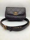 Chanel Quilted Flap Belt Bag