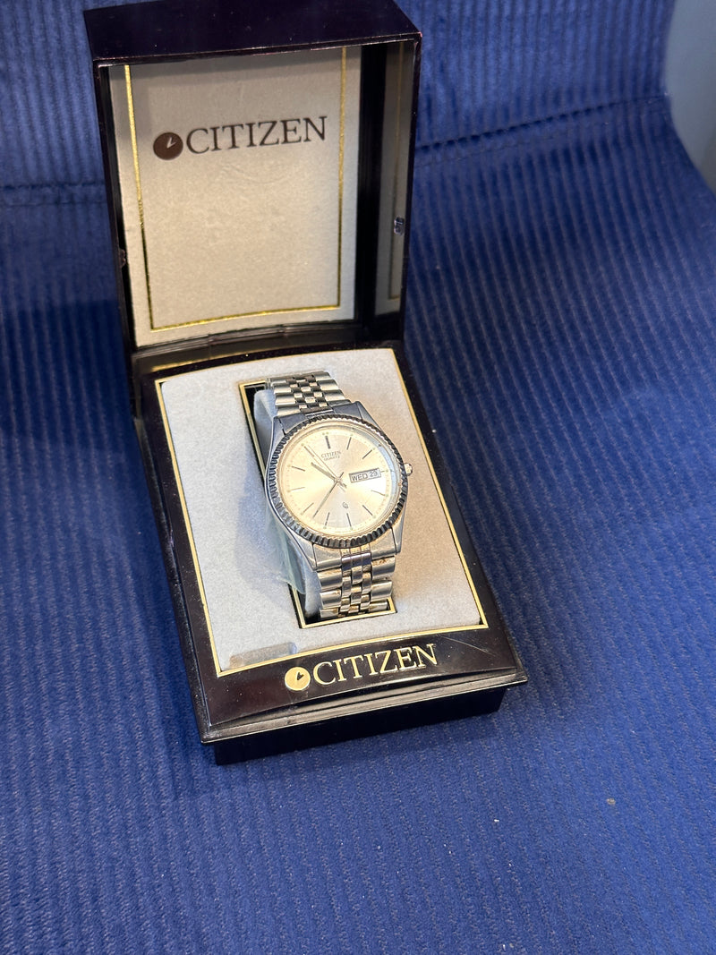 Citizen Day Date Fluted Bezel