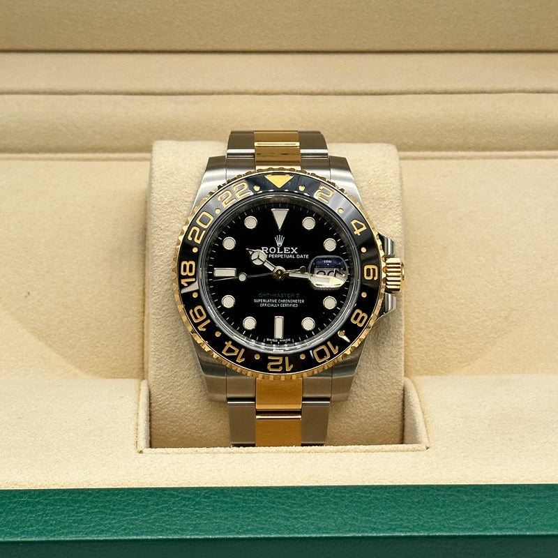 Rolex GMT II Steel And Gold