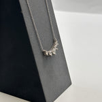 Silver and CZ Necklace