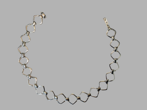 Stirling Silver Fancy Necklace