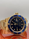 Rolex 18 Carat Yellow Gold Submariner