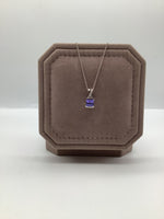 Tanzanite and Diamond Necklace