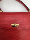 Louis Vuitton Red Malesherbles Handbag