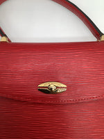 Louis Vuitton Red Malesherbles Handbag