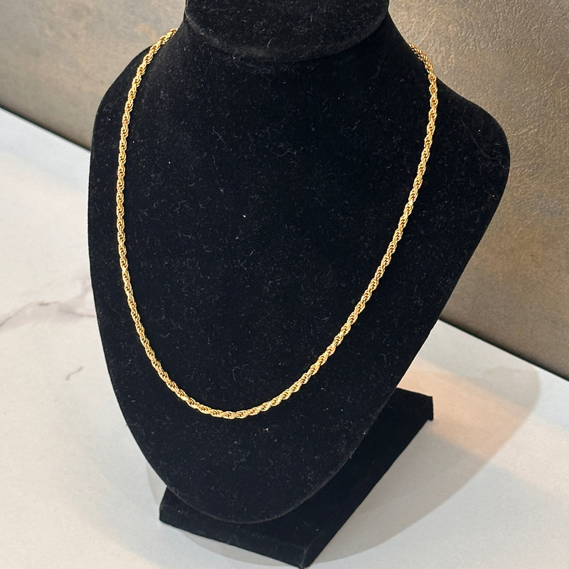 9ct Gold Rope Chain