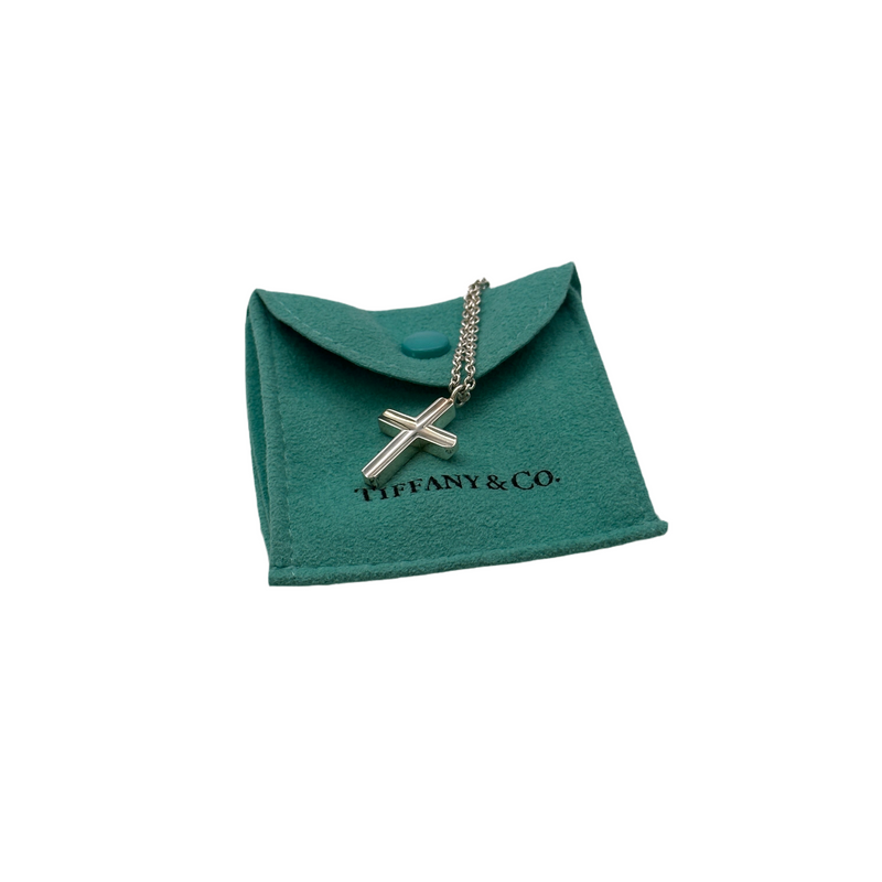 Tiffany & Co Cross Pendant Necklace