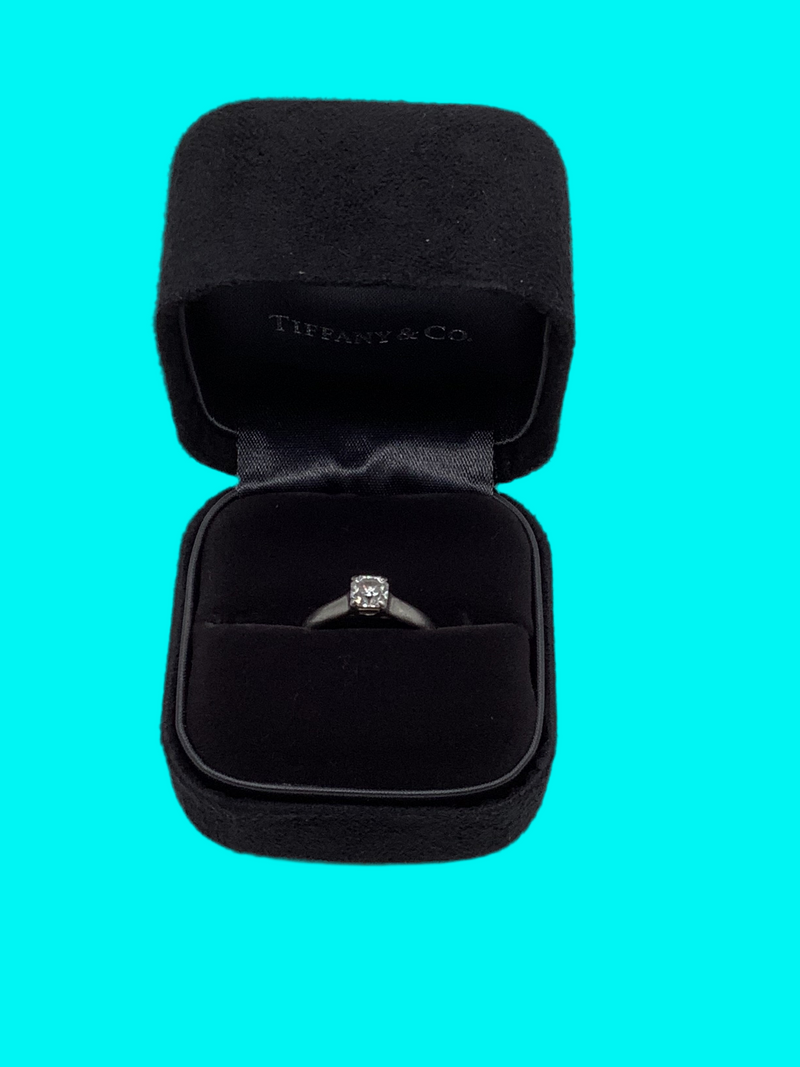 Tiffany & Co Diamond Solitaire Ring