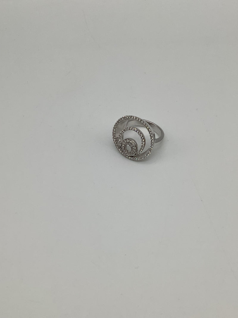 Diamond and White Gold Cocktail Ring