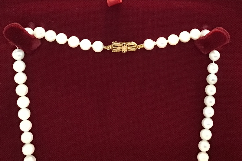 Pearl and Jade Necklace