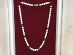 Pearl and Jade Necklace