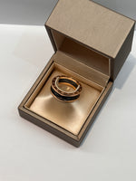 18ct Rose Gold Bvlgari B zero1 Ring