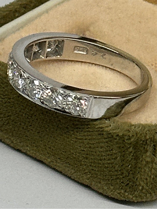 Diamond Eternity Ring 18ct White Gold