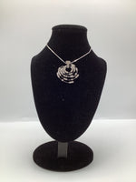 White Gold and Diamond Necklace