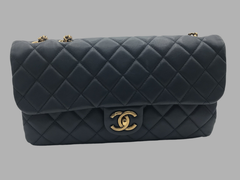 Chanel Navy Medium Flap Bag