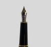 Mont Blanc Classique Fountain Pen, Gold and Black