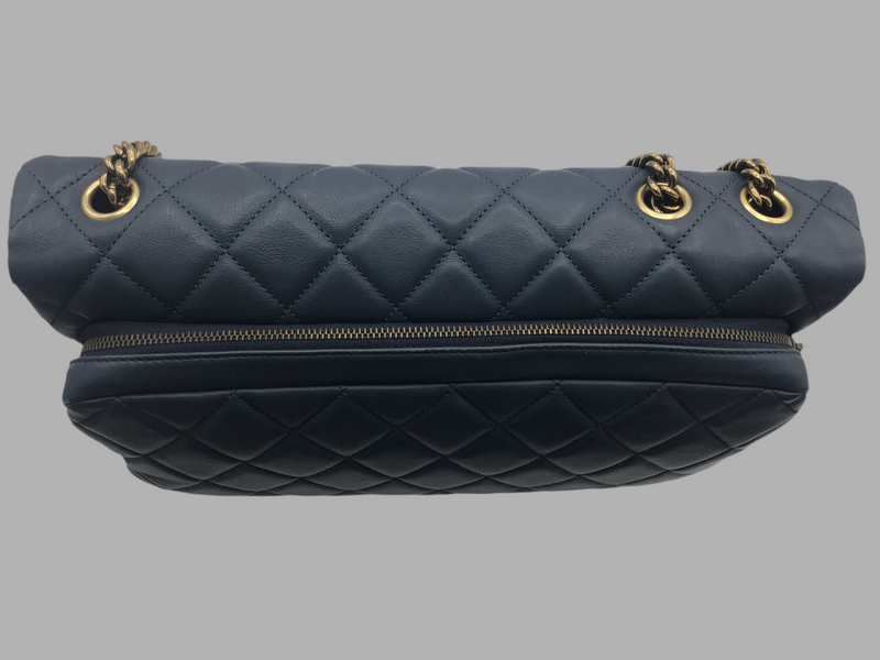 Chanel Navy Medium Flap Bag