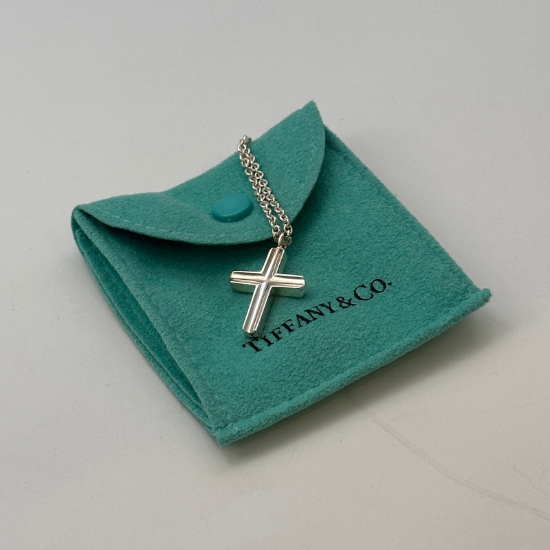 Tiffany & Co Cross Pendant Necklace