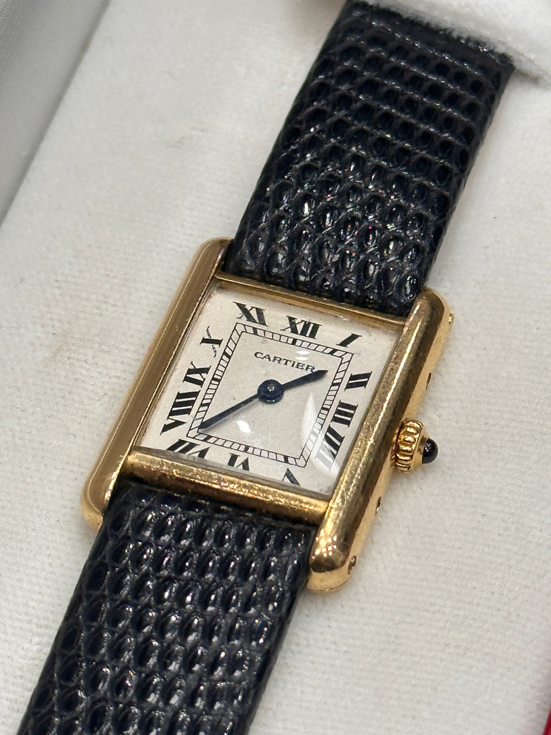 Cartier Tank Louis 18k Yellow Gold