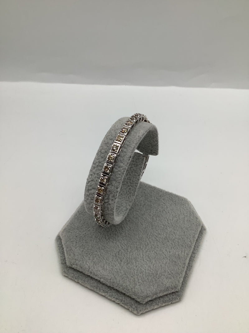 Diamond Brilliant Cut Tennis Bracelet