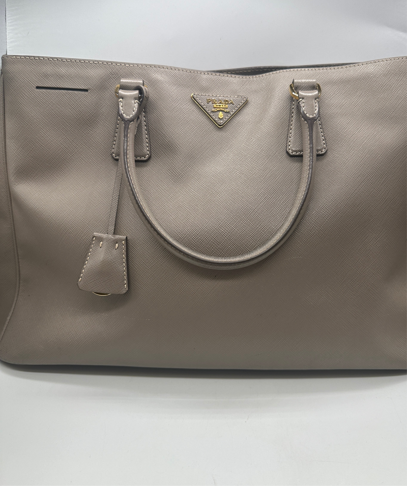 Prada Galleria Double Zip Tote Bag