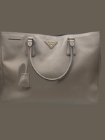 Prada Galleria Double Zip Tote Bag