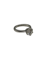 Platinum Solitaire Diamond Ring