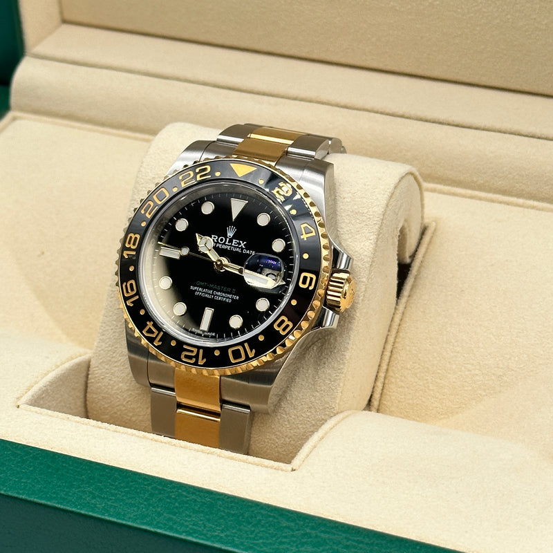 Rolex GMT II Steel And Gold