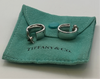 Tiffany & Co White Gold Hoops