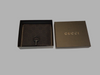 Gucci Dark Brown Canvas and Leather Wallet