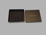 Gucci Dark Brown Canvas and Leather Wallet