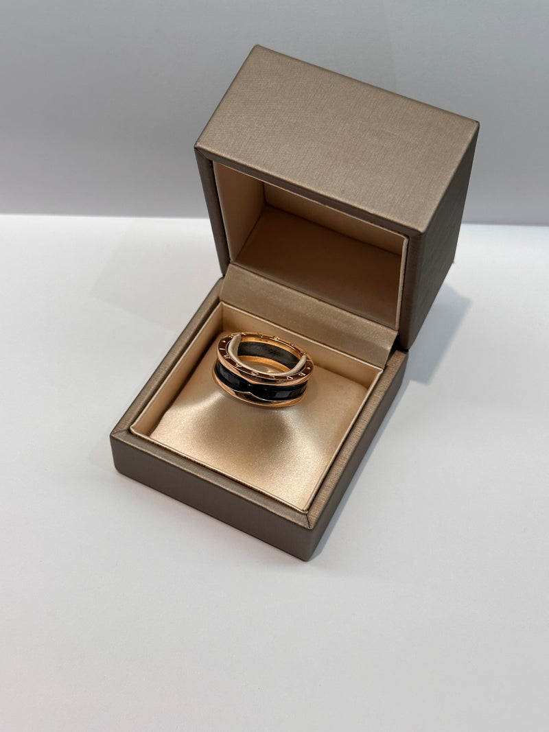 18ct Rose Gold Bvlgari B zero1 Ring