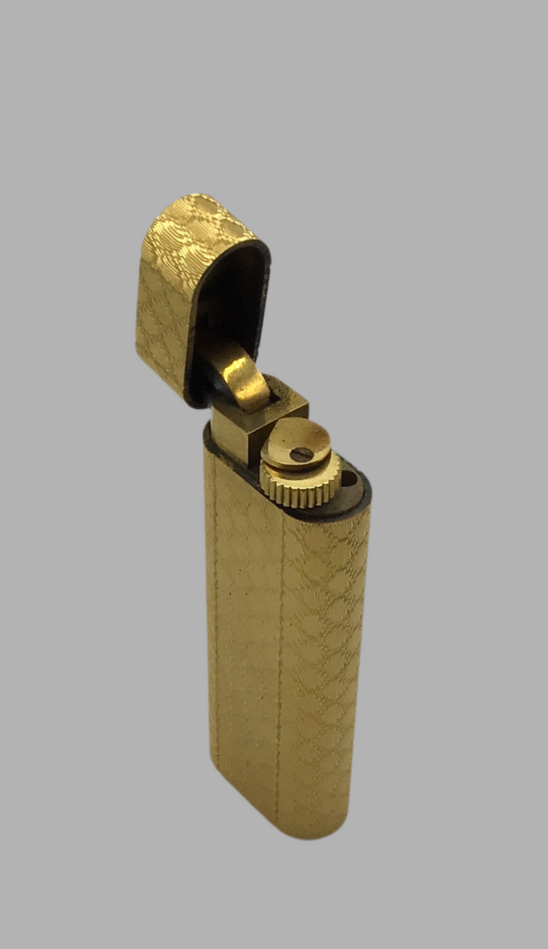 Gold plated Cartier Lighter