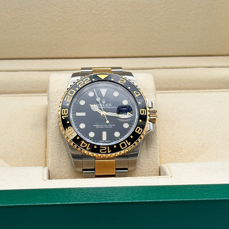 Rolex GMT II Steel And Gold