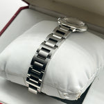 Cartier Stainless Steel Ballon Blue Small