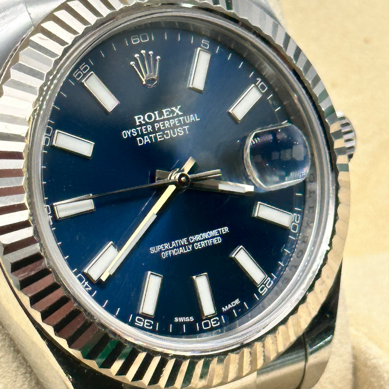 Rolex Datejust 41mm Blue dial